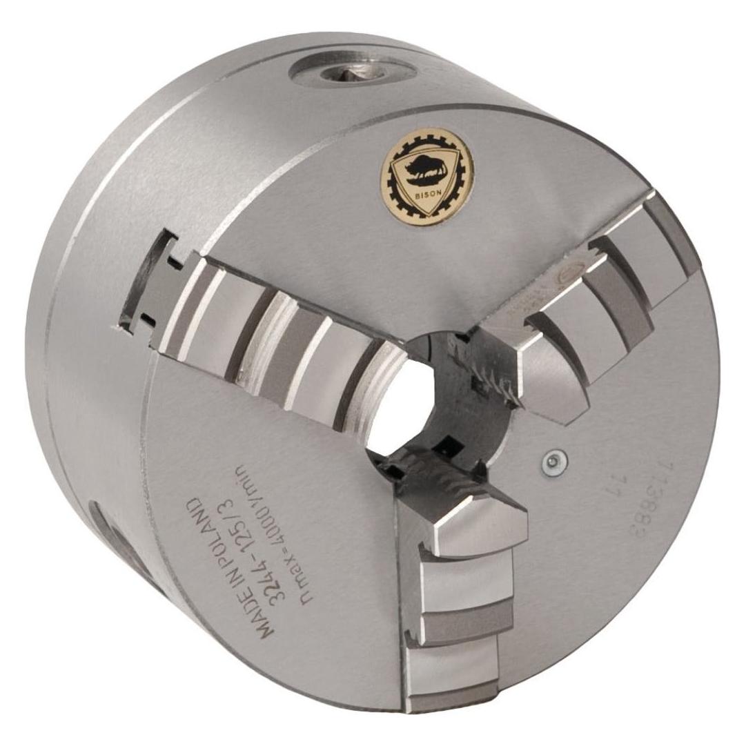 Stürmer - Optimum Dreibacken-Drehfutter Guss BISON Ø 200 mm DIN 6350 A2-5 (3450210)