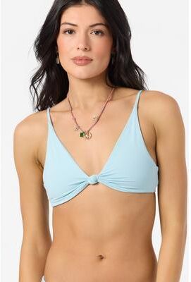 O'Neill s Saltwater Solids Pismo Bralette Bikini Top in Stratosphere, Size Medium, Elastane/Polyamide