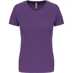 Kariban ProAct Damen Sport Shirt T-Shirt PA439 violet XXL
