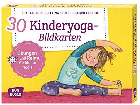Elke Gulden - 30 Kinderyoga-Bildkarten: Übungen und Reime für kleine Yogis (Körperarbeit und innere Balance / 30 Ideen auf Bildkarten) - Preis vom 10.10.2026 11:48:34 h