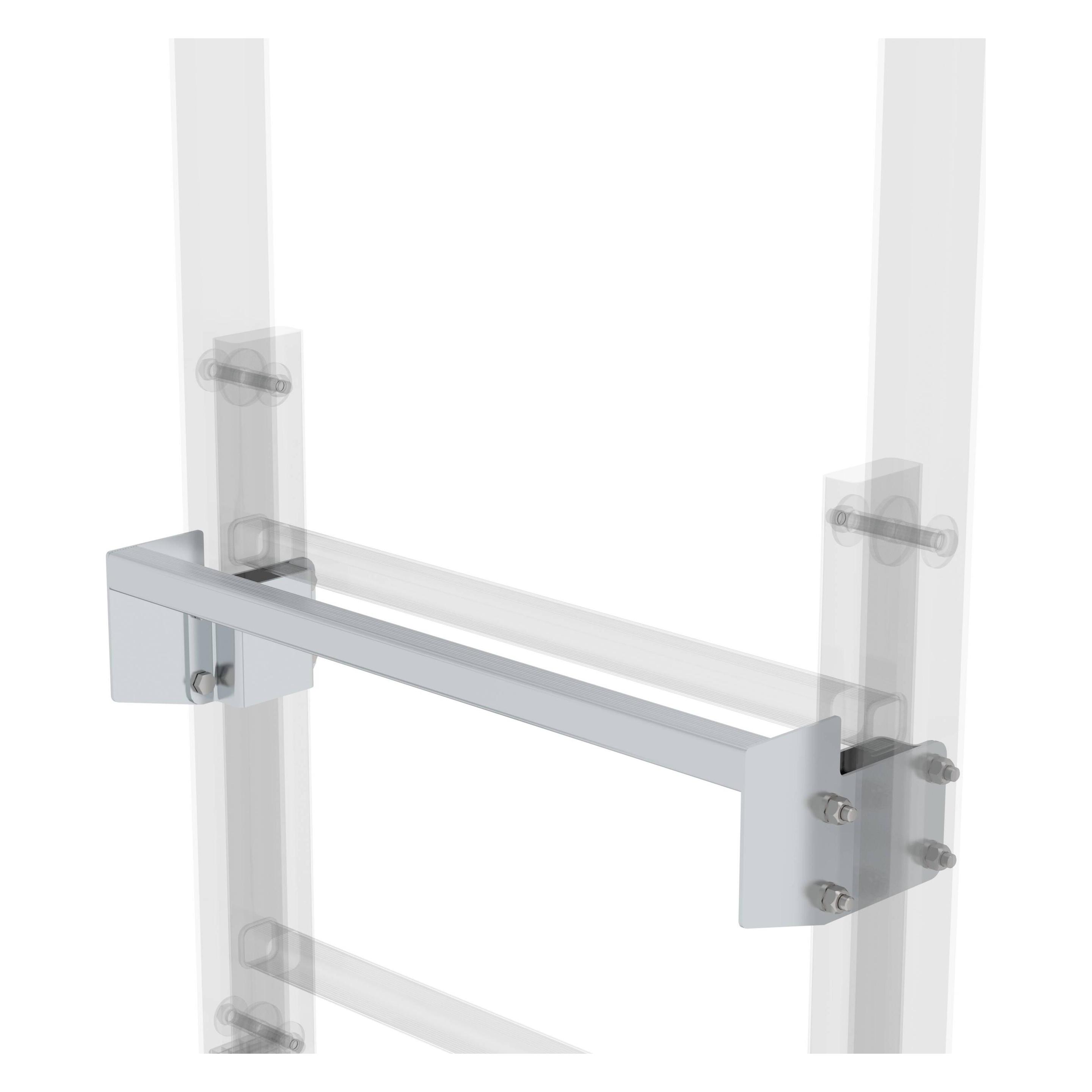 Günzburger Ausstiegstritt Alu-blank Spaltmass 100mm (52 cm) (062966)
