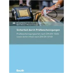 Sicherheit durch Prüfbescheinigungen, Fachbücher von Bernhard Müller, Eric Diehl, Manuel Schauer, Björn Nelius, Bernd Baldauf