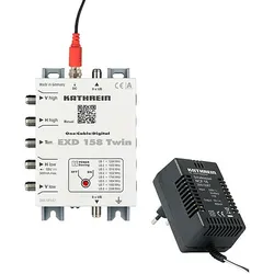 KATHREIN Einkabel-Multischalter 5-862+950-2150 MHz EXD 158 Twin