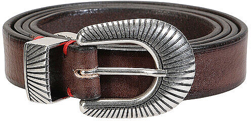ELEVENTY Ledergürtel braun   105 105