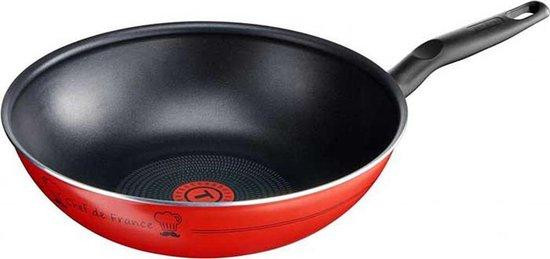 Tefal Chef De France Wokpan van hoogwaardig aluminium - 28 cm