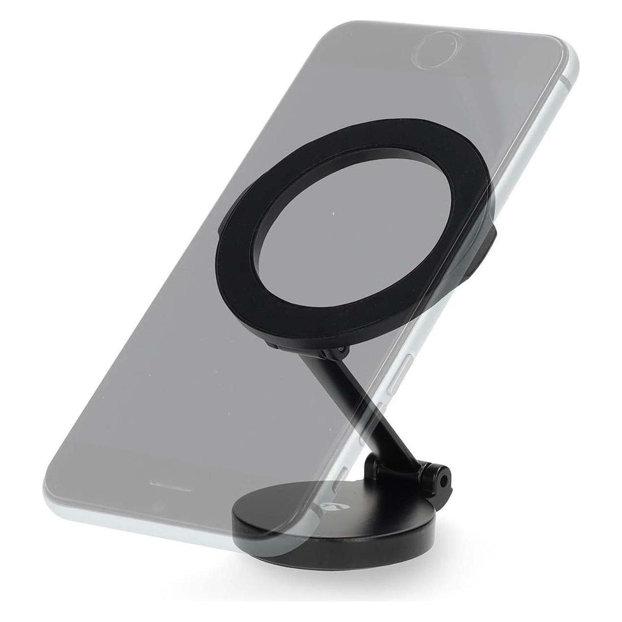 Nedis Smartphonehouder Auto | Magnetic | Autoraam EN Dashboard | Universal (SCMT350BK)