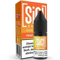 SiC! Peach Tea Ice NicSalt Liquid 10ml / 20mg
