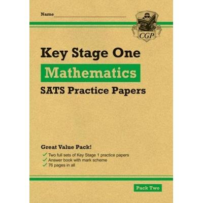 KS1 Maths SATS Practice Papers: Pack 2 (for end of year assessments), Taschenbuch von Cgp Books, CGP Books, 978-1-78908-106-0