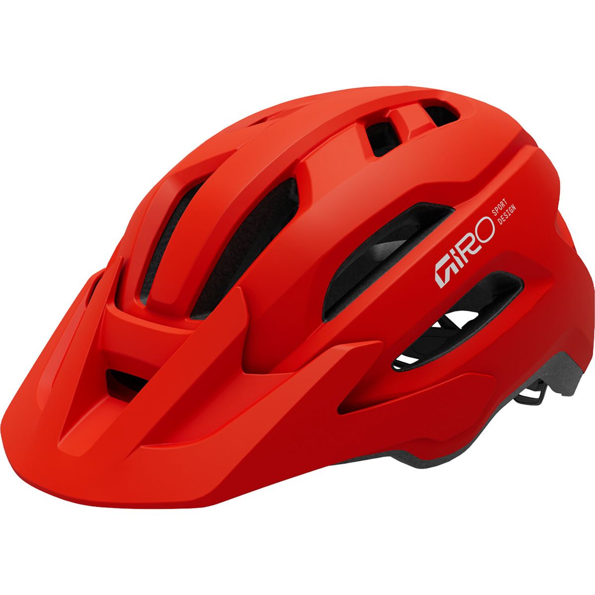 Giro Fixture II Fahrradhelm matte flame red OS 200337-005