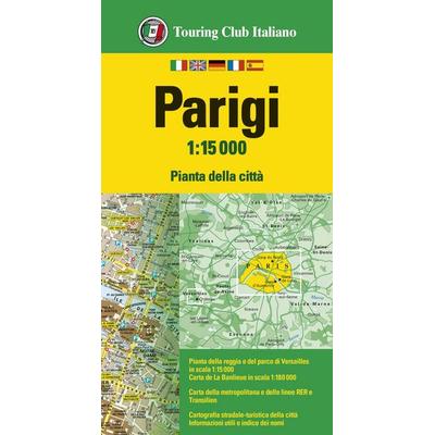 Parigi 1:15.000. Pianta della città, von , Touring