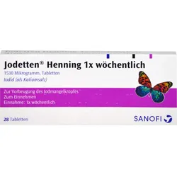 Jodetten Henning 1X Wöchentlich 28 ST