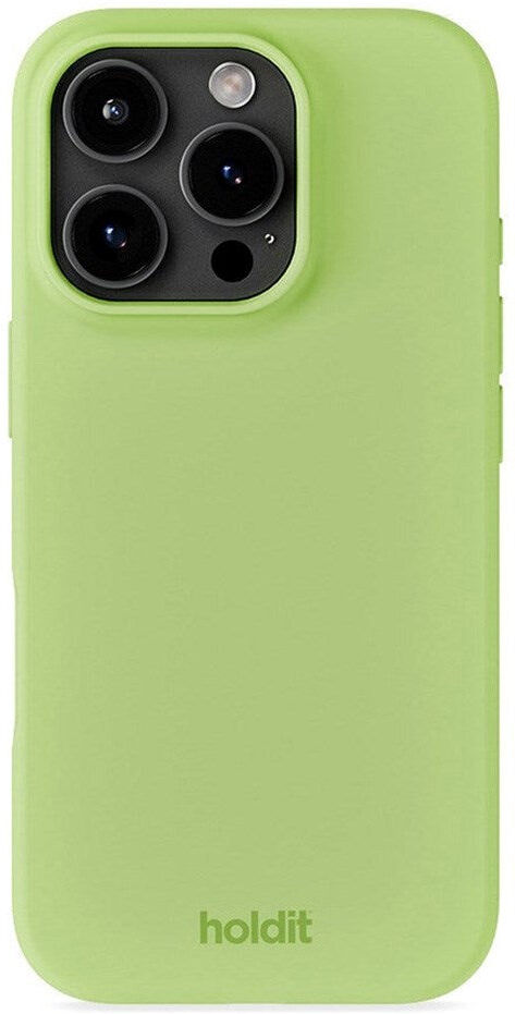 Holdit iPhone 16 Pro Soft Touch Silikone Cover - Matcha