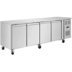 Polar U-Serie Arbeitstisch-Kühlschrank mit vier Türen 553Ltr