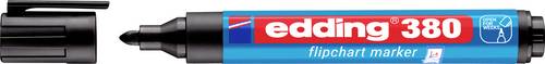 Edding 4-380001 Flipchartmarker 380 Rundspitze 1.5 - 3mm Schwarz