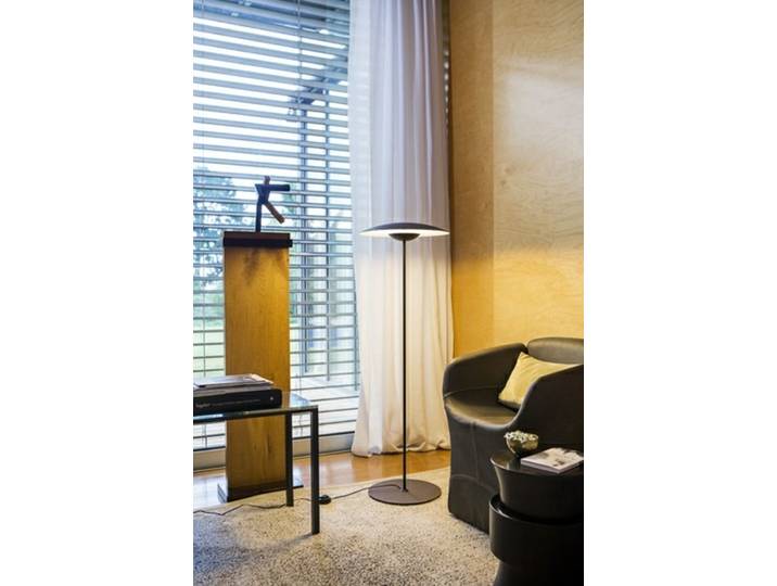 Ginger P Lampadaire Wengé - Marset - Salon / séjour - Aluminium