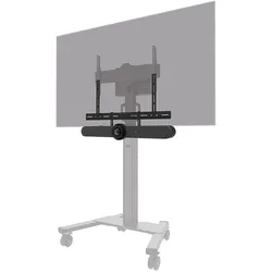Neomounts Videobar-Kit -10kg schwarz 43-110"/200x200-800x600mm (Wand, 10 kg, 43" - 110"), TV Wandhalterung, Schwarz