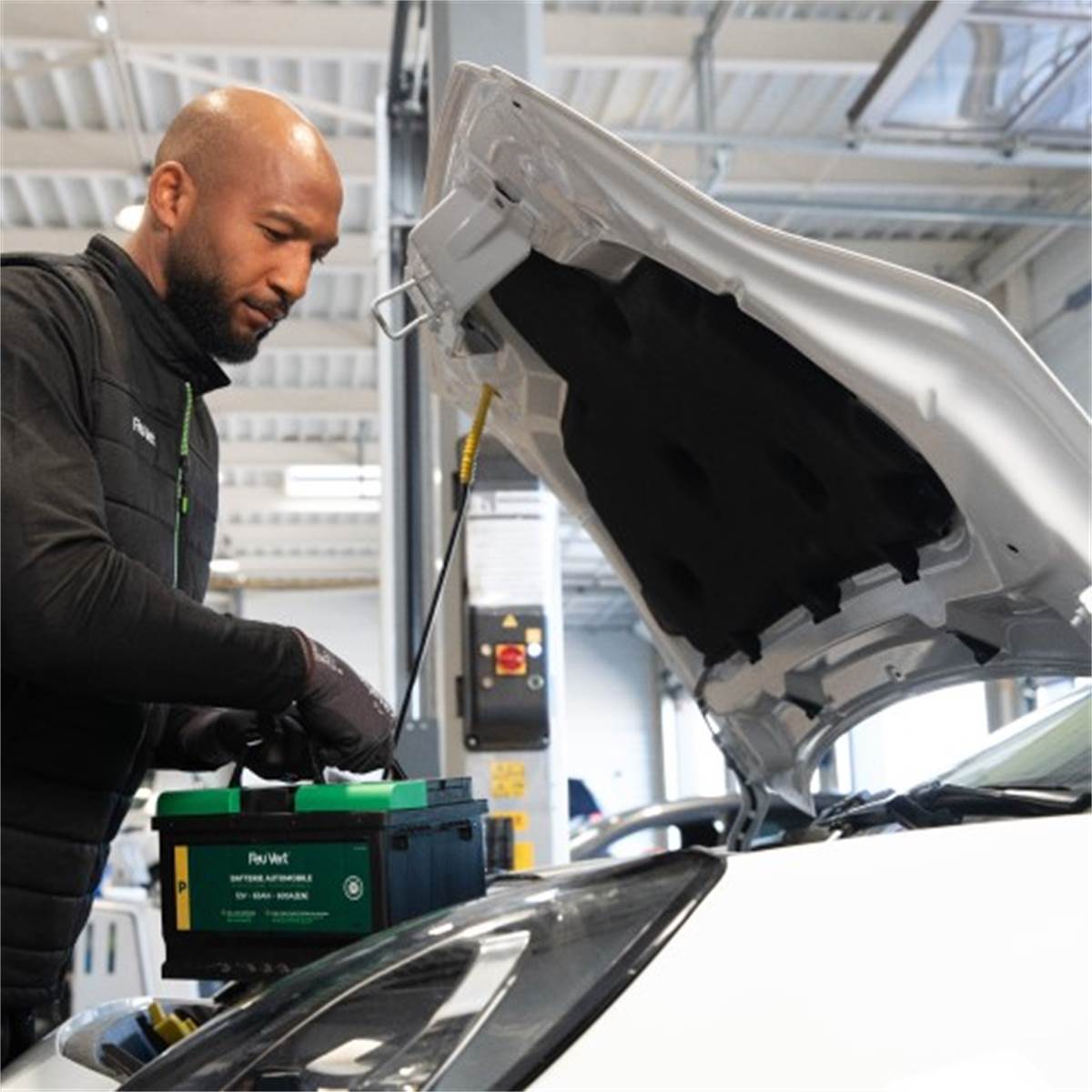 Feu Vert Substituição da bateria do automóvel
