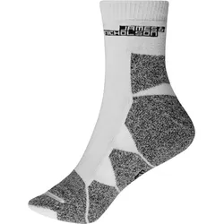 James & Nicholson Herren Sport Socken JN215 white/white 42-44