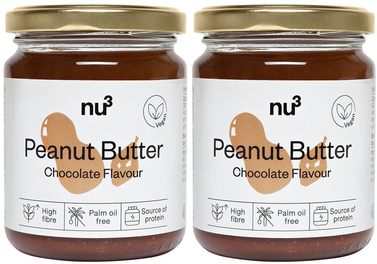 nu3 Penautbutter Chocolate Flavour x2 2x250 g Brotaufstrich