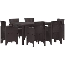 vidaXL, Gartentisch + Balkontisch, Cyril (150 x 100 x 73 cm)