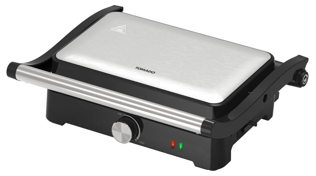 Tomado Contactgrill - Tosti ijzer - 1500 watt - 27 x 17 cm - PFAS vrij