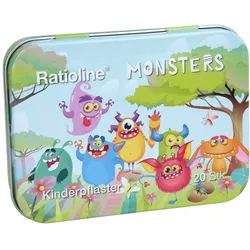 Ratioline Kinderpflaster Strips 3 Größen 20 St