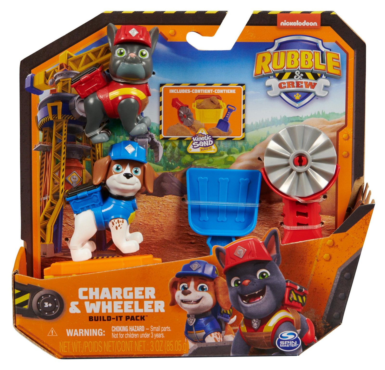 Spin Master Rubble & Crew Charger en Wheeler figuren met accessoires