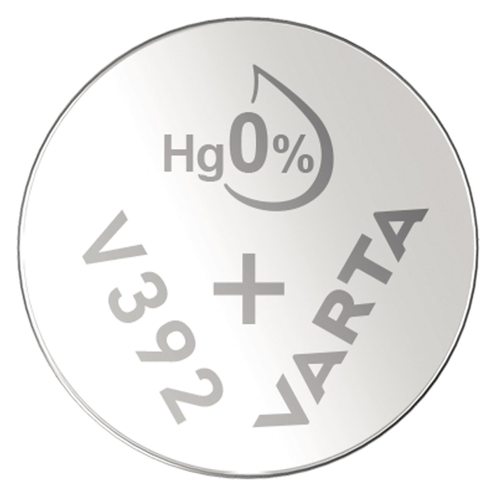 Varta Knopfzelle V392, 1 Stück (1 Stk., LR41, 38 mAh) (00392 101 111)