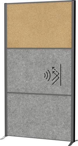 Maul Stellwand Kork, Dunkelgrau Vlies, Kork 9605089