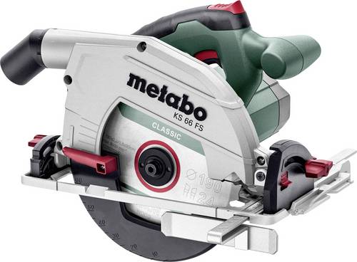 Metabo KS 66 FS Handkreissäge Schnitttiefe max. (90°) 66mm 1500W