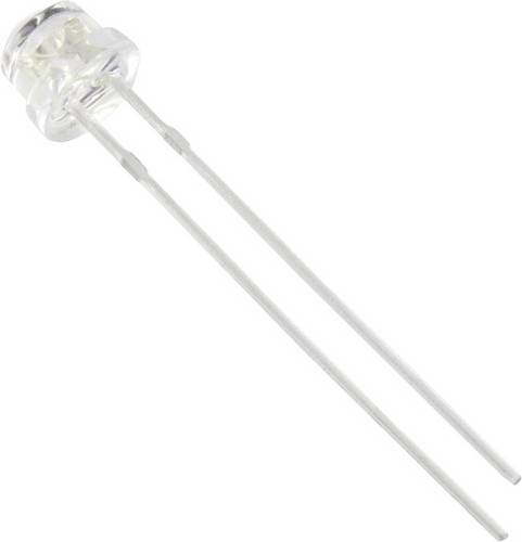 HuiYuan 6834W2C-LSB-C LED bedrahtet Weiß Flachkant 5mm 1750 mcd 120° 20mA