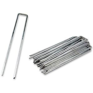 NOOR Bodenanker Anti-Rost, 20 cm, aus Metall, 250 Stück