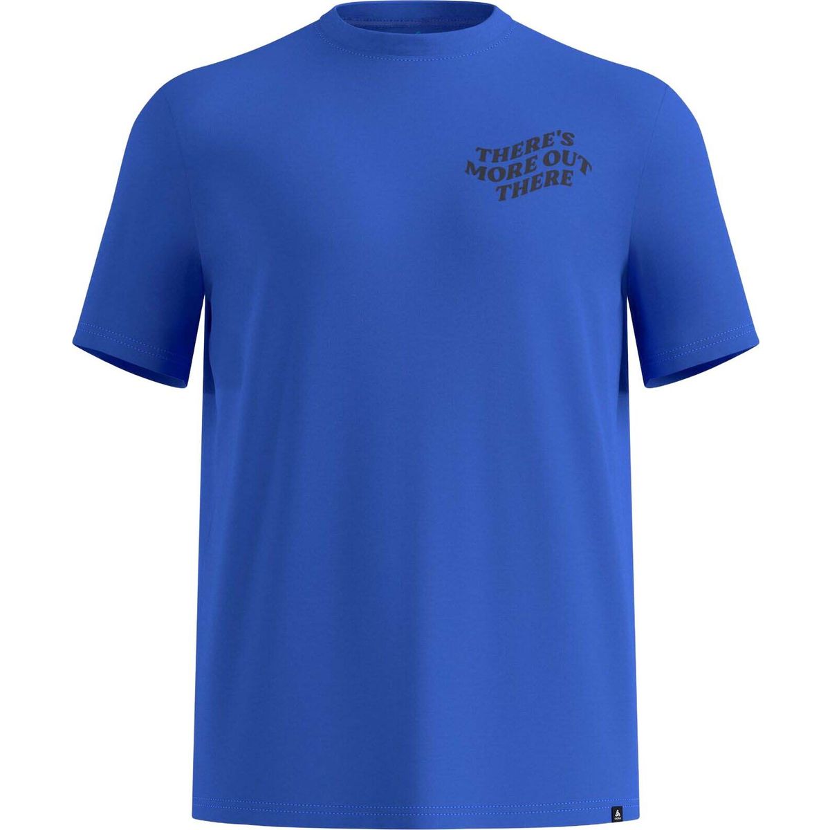 Odlo Cotton Blend There's More OUT There dazzling blue (26200) S 554802-26200-S