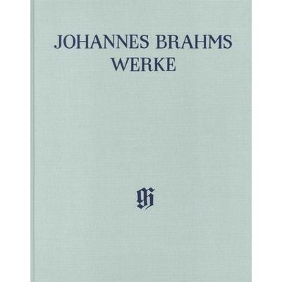Johannes Brahms - Serie 2A, Bd. 1 | Streichsextette, Arrangements für ein Klavier zu vier Händen -