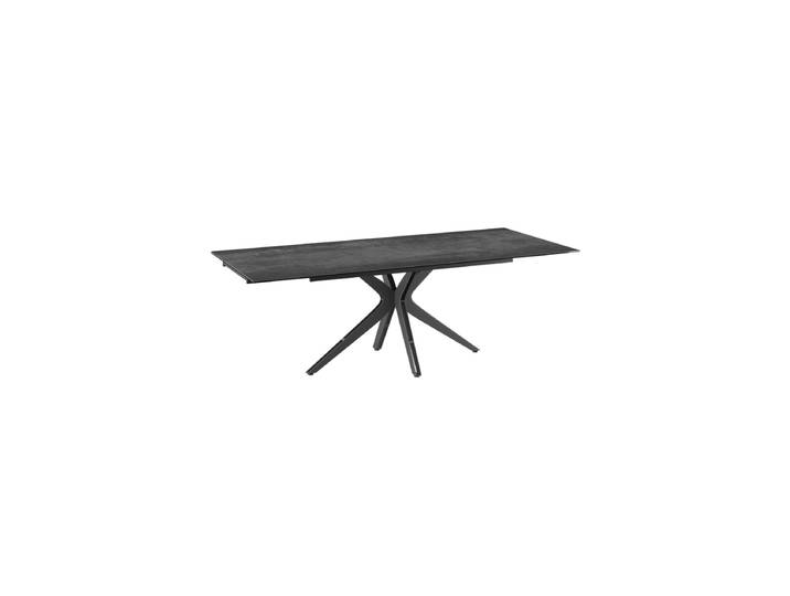 Ausziehbarer Designer Esstisch „Influence“ aus Keramik, in verschiedenen Grössen Titan 150-230 x 100 cm Akante Design