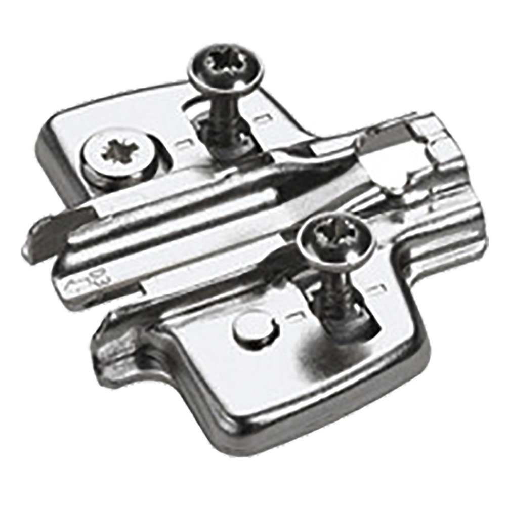 Hettich Kreuzmontageplatte, Dist. 3mm Sensys 8099, mit Exzenter-Höhenverstellung +/- 2mm 9075072