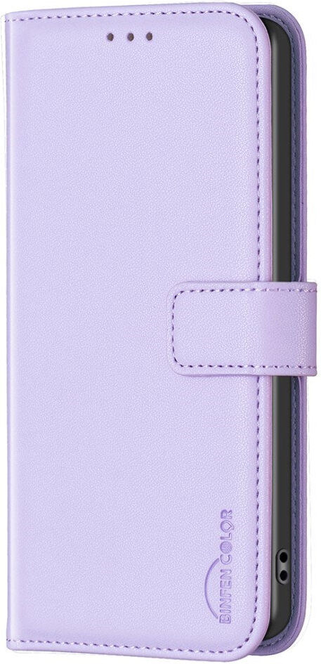INCOVER Realme Note 60 / 60x (4G) / C63 (4G) / C61 (4G) Kunstlæder Flip Cover m. Ståfunktion & Kortholder - Lavendel