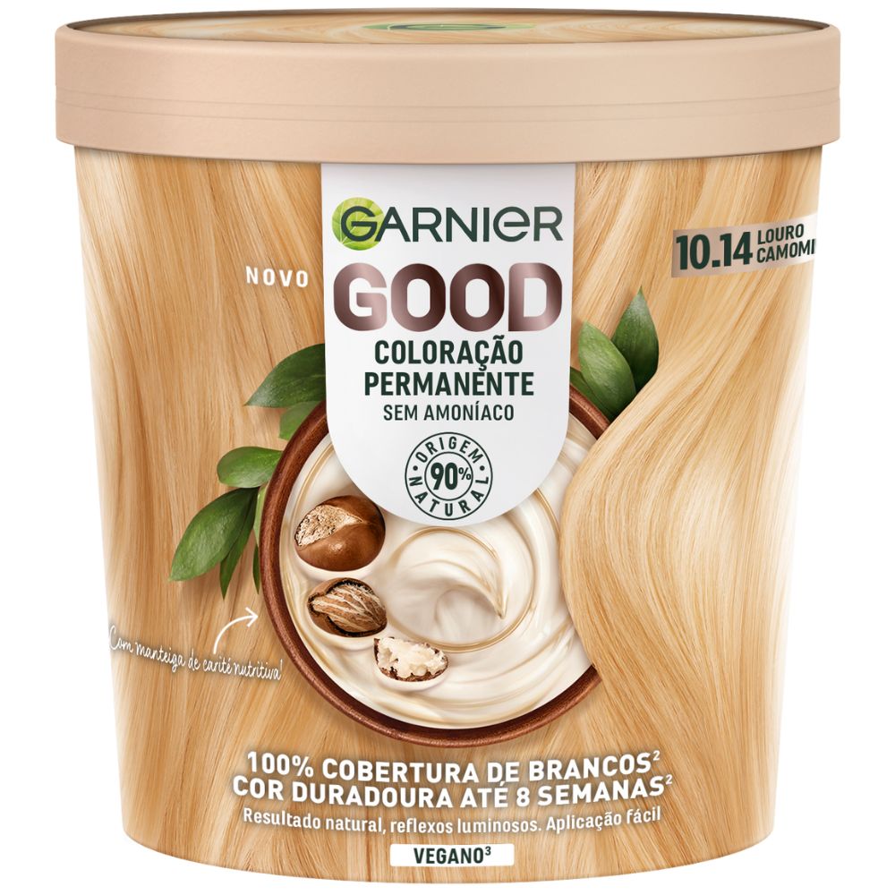 Garnier Good Ammonia-Free Permanent Hair Color 160mL 10.14 Chamomile Blonde