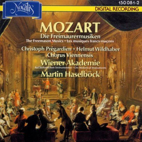 Prégardien - Freimaurer Musiken - Preis vom 03.10.2026 20:43:07 h