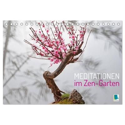 Meditationen im Zen-Garten (Tischkalender 2027 DIN A5 quer), CALVENDO Monatskalender