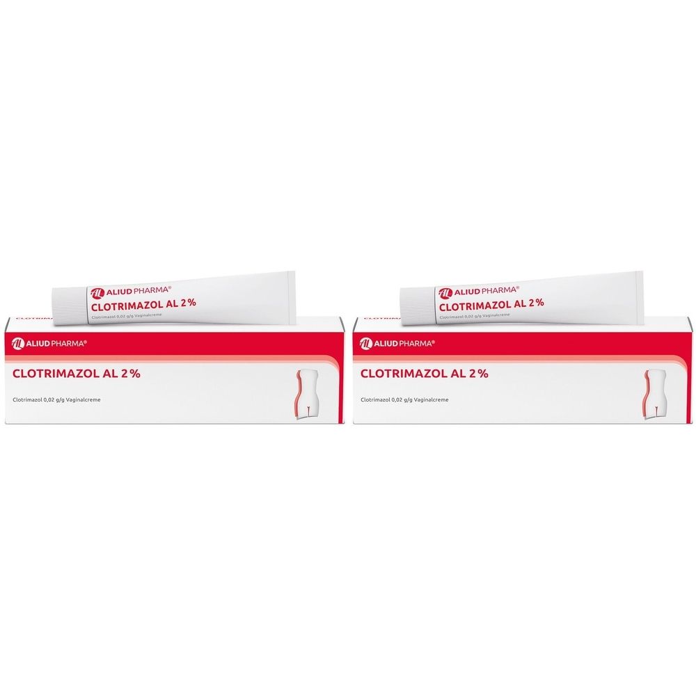 Clotrimazol AL 2% Vaginalcreme 2x 2x20 g