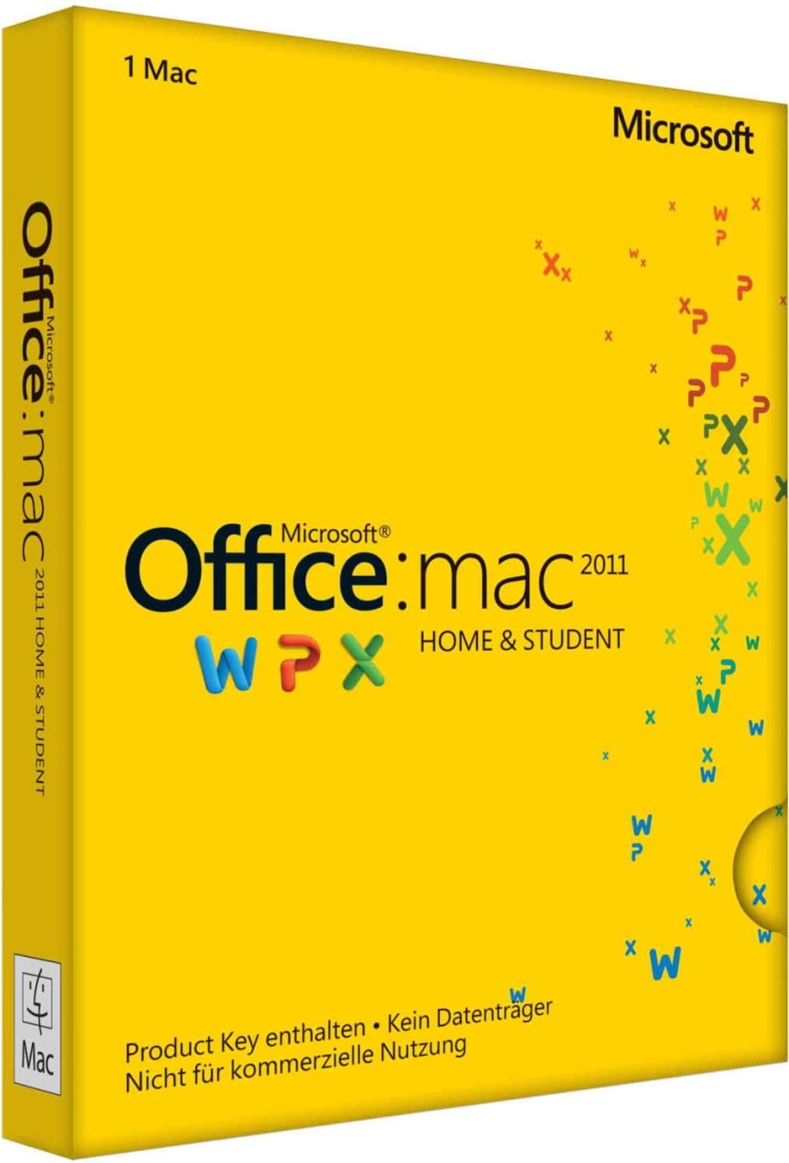 Microsoft Co Microsoft Office Mac Home & Student 2011 GZA-00287