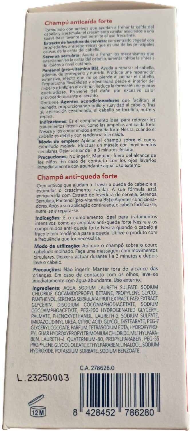 Nesira Acofarma Pack Anticaída Ampollas + Champú