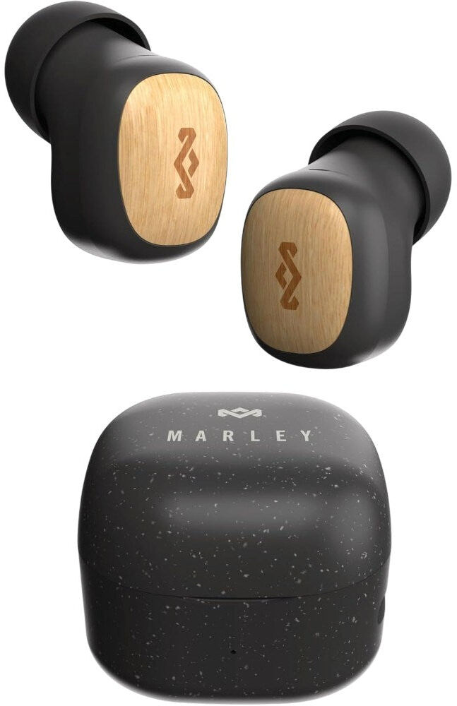 House of Marley Smile Jamaica Mini True Wireless Høretelefoner - In-Ear - Sort