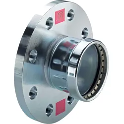 Viega Prestabo Flansch 598235 108 mm x DN 100, Stahl unlegiert, verzinkt, SC-Contur