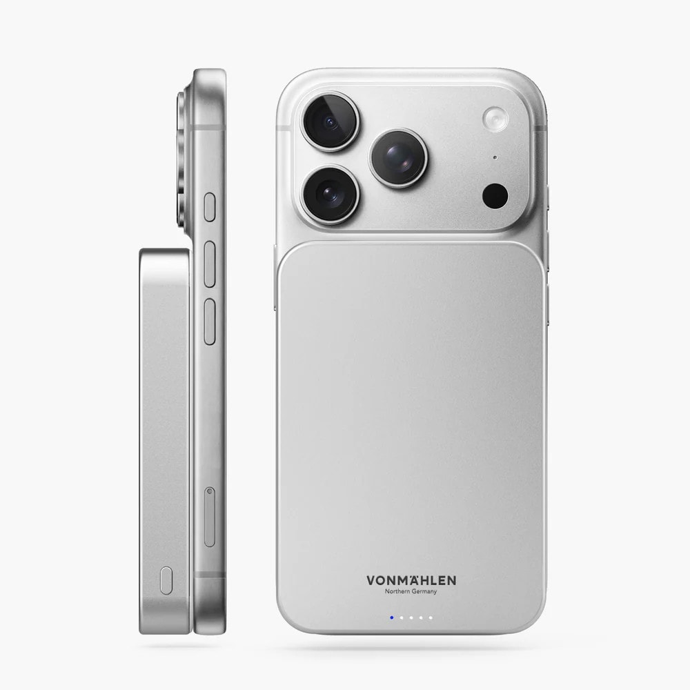 Vonmählen Evergreen Mag Powerbank 10000 mAh 15 Watt Weiß