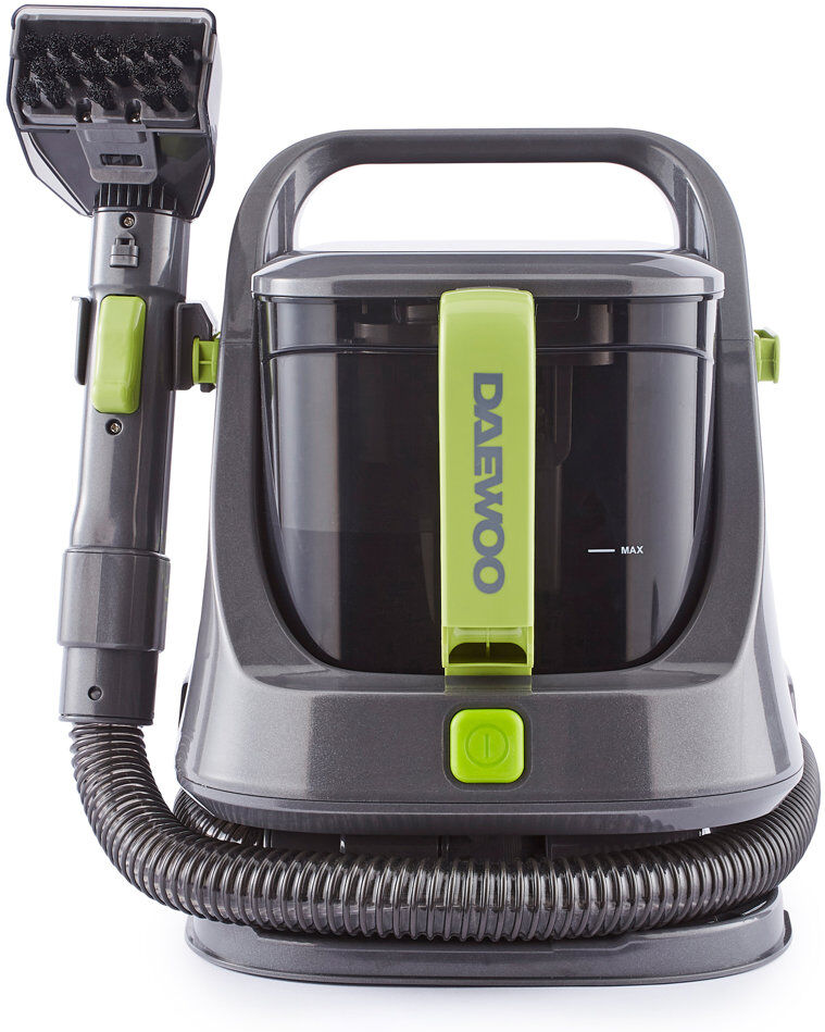 Daewoo Hurricane Spot Washer Hand Held Carpet Cleaner & Upholstery Small Machine Green;Grey 4.5kg