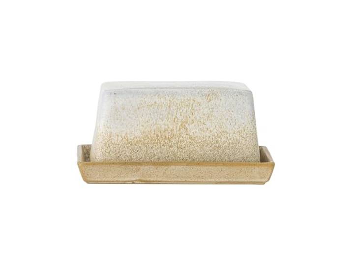 Bloomingville Paula Beurrier en grès naturel 17\,5 x 8 x 11\,5 cm 100 ml