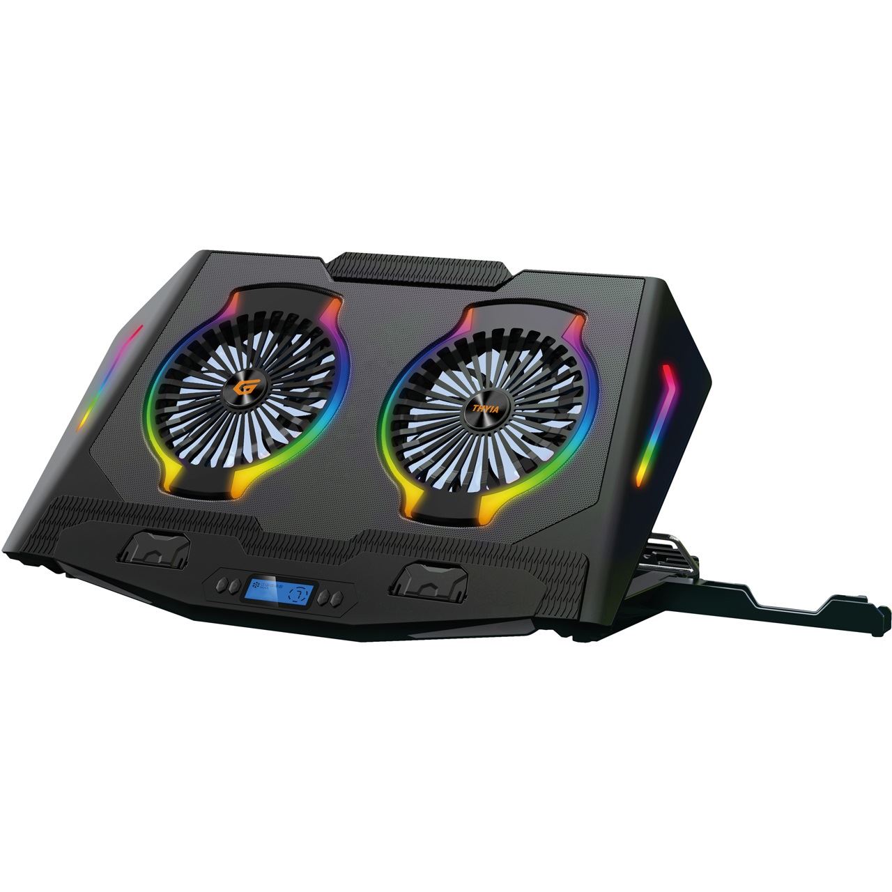 Conceptronic 2-Fan Cooling Pad (17.0")/ Ergonomisch Gaming