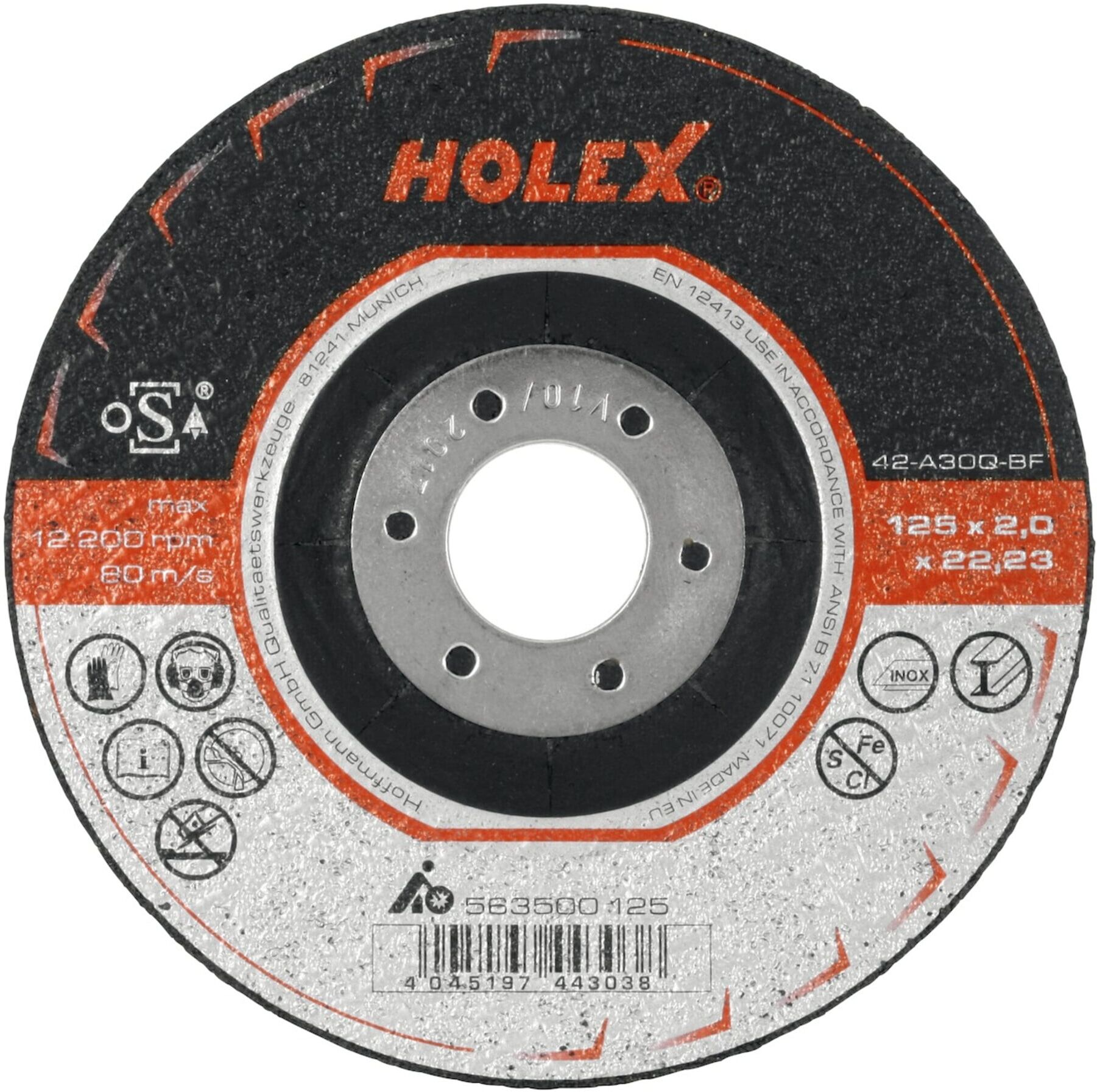 HOLEX Trennscheibe 2 in 1 Ø 178 mm (563500 178)